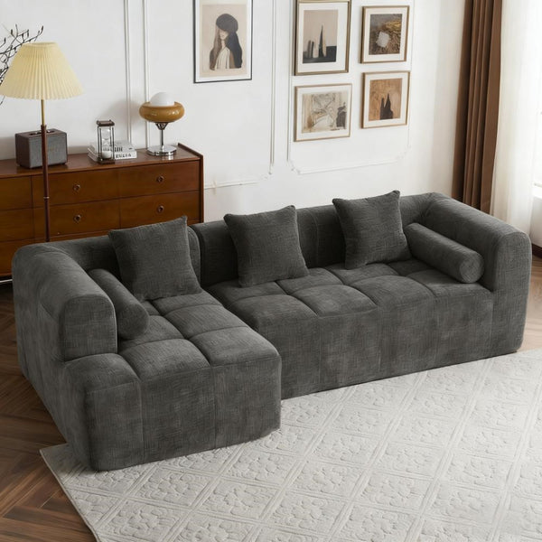 Oversized Chenille Cloud Modular Sofa